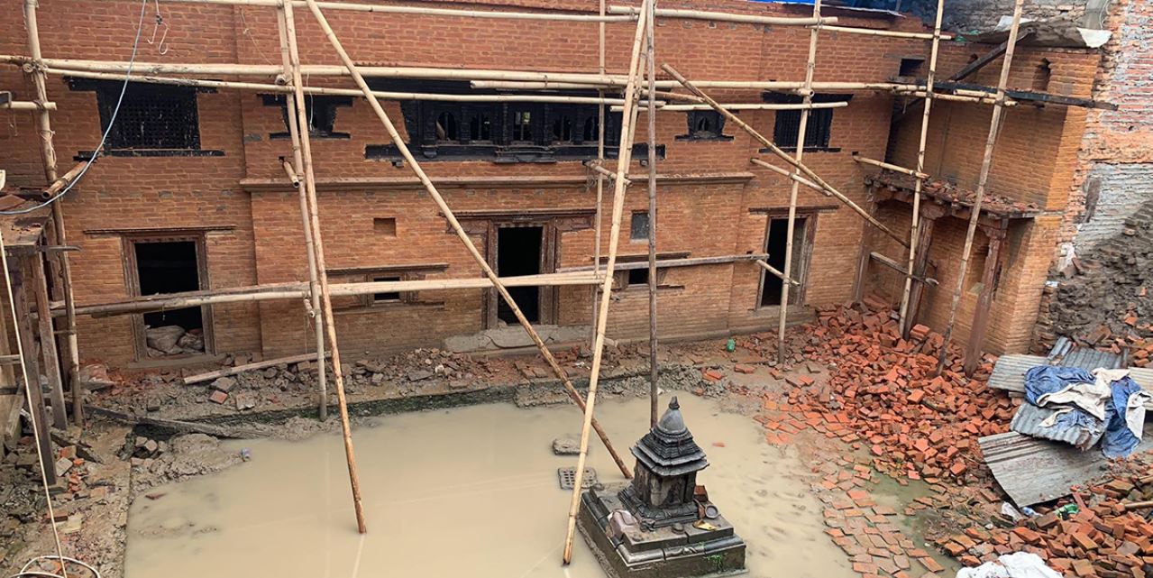 ३०० वर्ष पुरानो जेतवर्ण महाविहारले पायो पुर्नजीवन